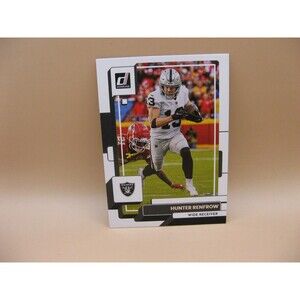 2022 Panini Donruss Hunter Renfrow Aqueous Test #282 Oakland Raiders SP